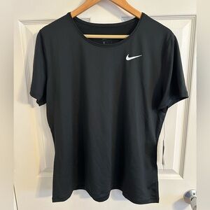 NWT Nike Pro Dri-Fit Black Short Sleeve Workout Shirt